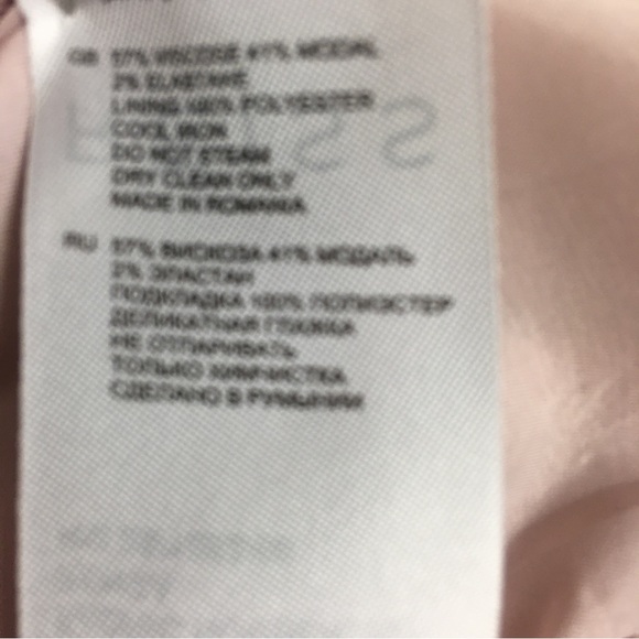 REISS PINK BODY CON DRESS PENSA SEAM BARBIECORE Size 2 - Picture 12 of 13